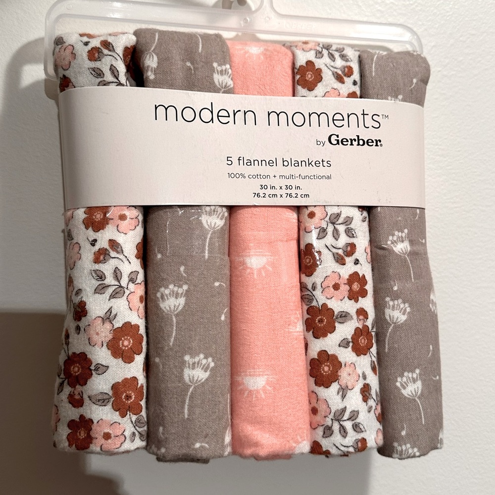 Baby blanket pack of 5